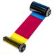 Цветная лента YMCFKO с УФ панелью с чистящим роликом, на 500 оттисков для принтера Advent SOLID 700 (ASOL7-YMCFKO500), фото 2