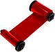 Красная лента с расходным чистящим роликом, на 3000 оттисков для принтера Advent SOLID 700 (ASOL7-R3000), фото 2