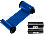 Синяя лента с расходным чистящим роликом, на 3000 оттисков для принтера Advent SOLID 700 (ASOL7-B3000)